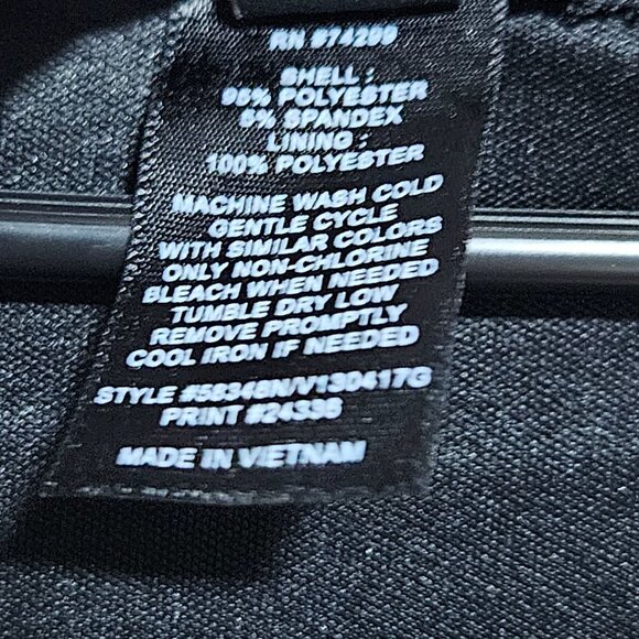 En Focus Petite Sleeveless Ruched Sheath Dress Size 10P Geometric Print Midi - Picture 4 of 4